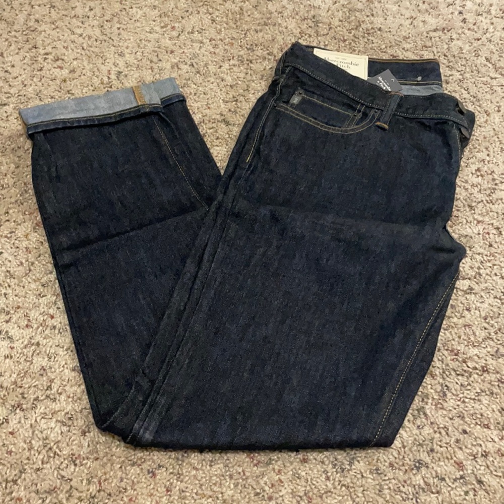 NWT Dark Wash Abercrombie Jeans
